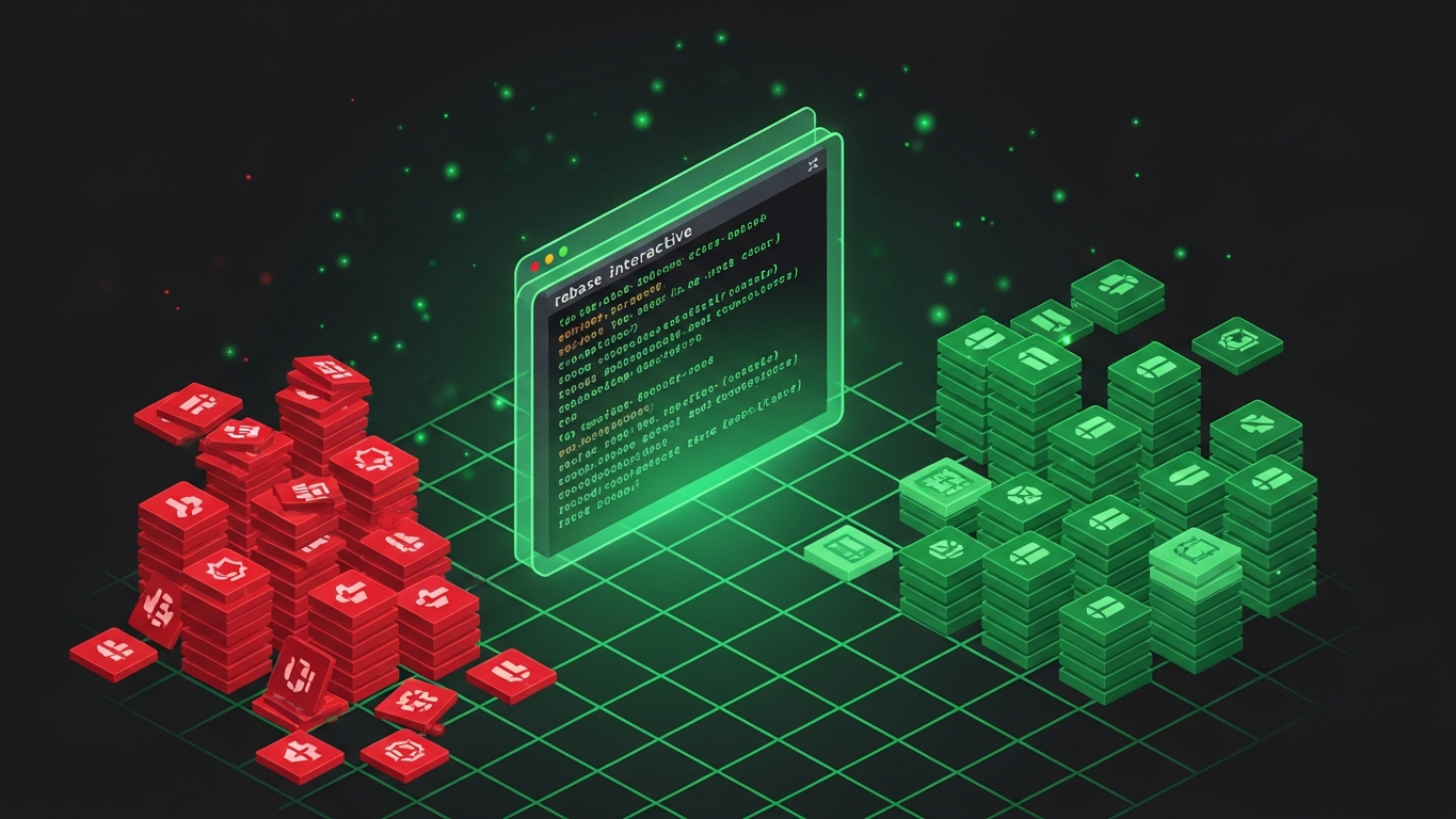 Git Interactive Rebase: Commit History aufräumen 2026