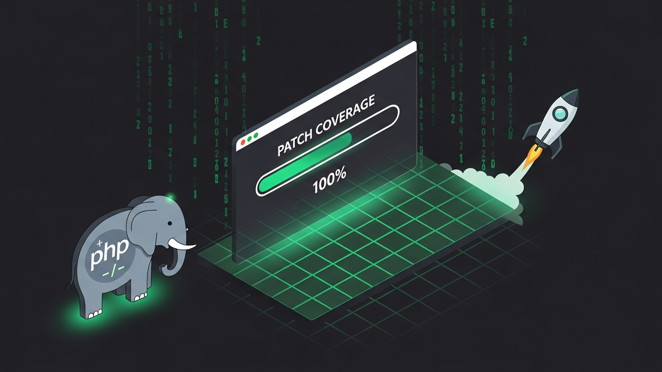 Patch Coverage: PHP Tests im CI/CD richtig messen 2026