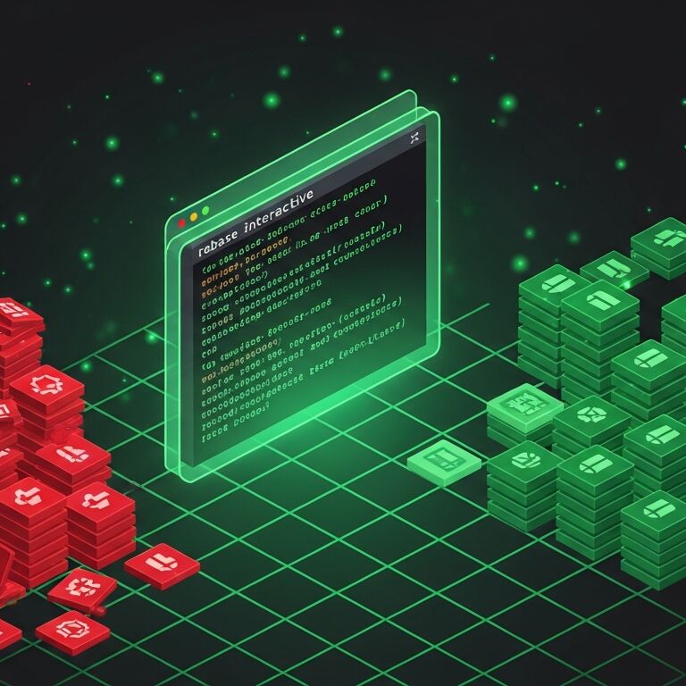 Git Interactive Rebase: Commit History aufräumen 2026