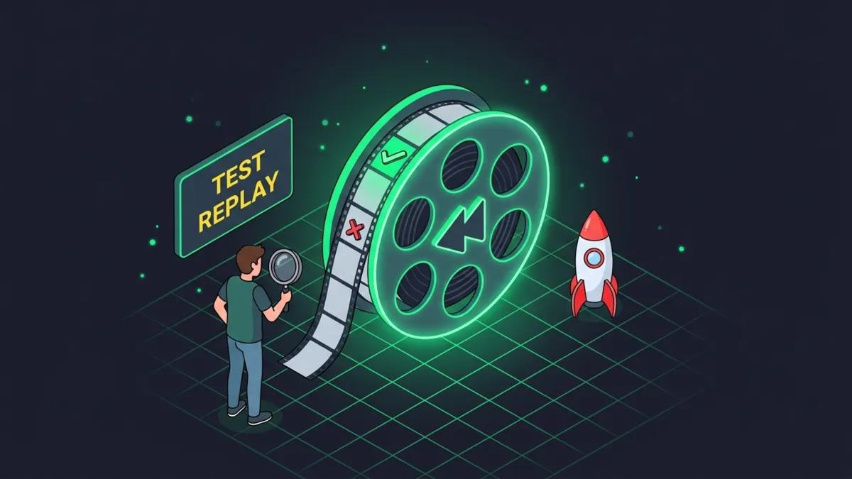 Cypress Test Replay: Fehlgeschlagene Tests im CI nachvollziehen 2026