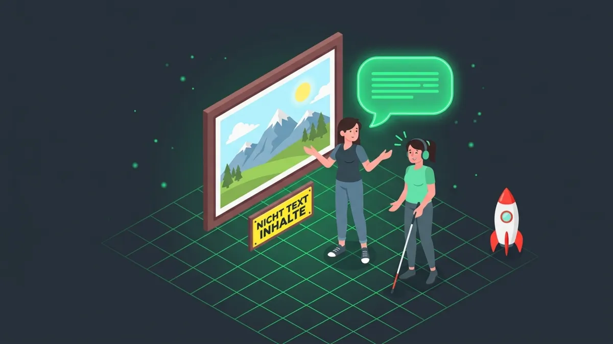 Nicht-Text-Inhalte: Textalternativen für Bilder, Icons und Grafiken