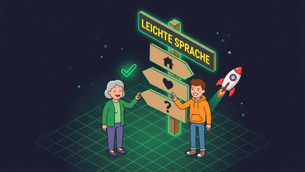 Leichte Sprache und Einfache Sprache: Verständliche Texte im Web
