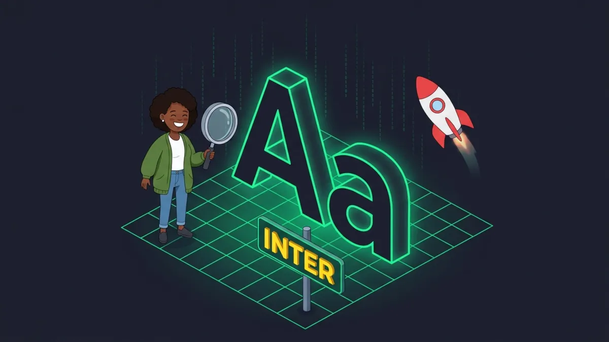 Inter ist die Schrift, die auch klein im Interface lesbar bleibt
