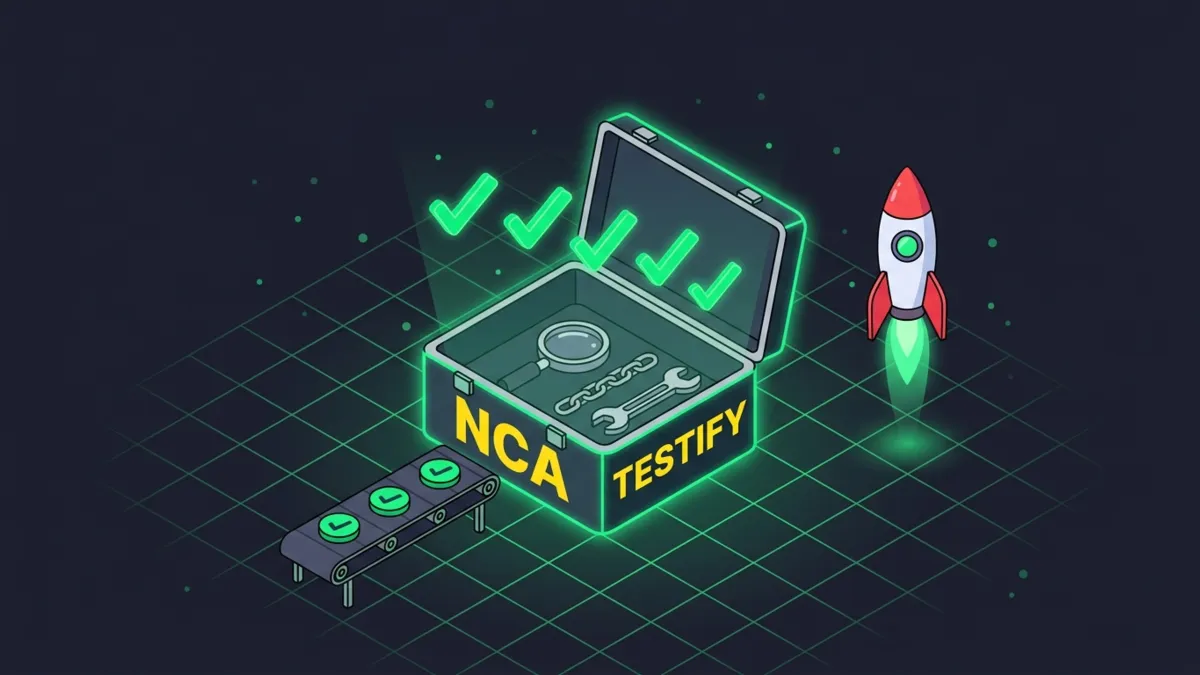 NCA TESTIFY Cypress Plugin: Fertige Tests für jede Website 2026