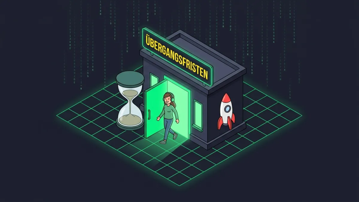 Übergangsfristen für Onlineshops: Warum die Sanduhr schon abgelaufen ist
