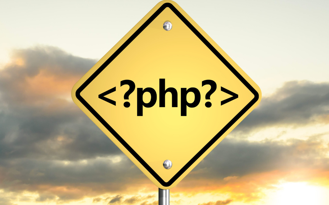 PHP-Verkehrsschild