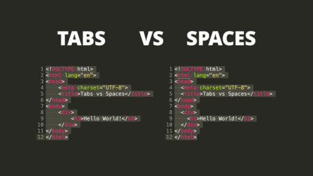 Tabs vsn Spaces von Doe Anderson