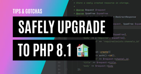 Header Imgage Upgrade PHP74 auf PHP81 mit Rector von Genijaho