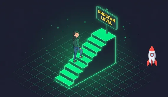 Grüne Treppe zum höchsten PHPStan Level mit Baseline