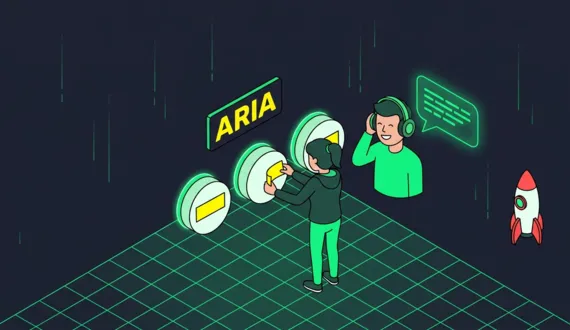 ARIA: Namensschilder für Bedienelemente