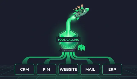 Symfony AI Tool Calling: Datenströme aus CRM, PIM, Website, Mail und ERP