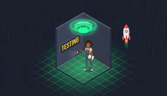 Accessibility Testing: Rauchmelder und Begehung im Raum