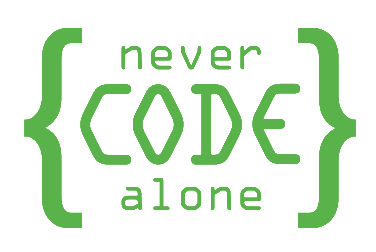 Logo Never Code Alone